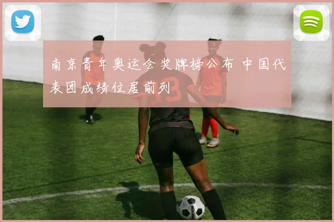南京青年奥运会奖牌榜公布 中国代表团成绩位居前列